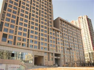 تشينغداو Sweetome Vacation Rentals Pollex Plaza المظهر الخارجي الصورة